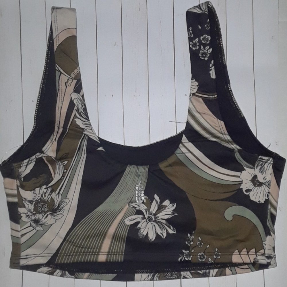 Final Sale! Free People Wave Crush Sports Bra Black Combo S - Picture 6 of 12